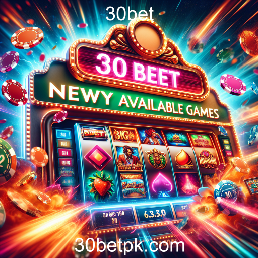 Descubra os Novos Jogos no 30bet